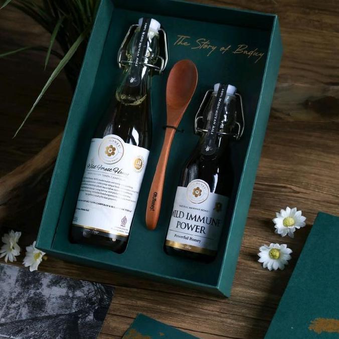 GIFT Oh Honey Story of Baduy Series - Hampers Premium Set Madu Hutan Murni Asli Oh,Honey - Healthy G