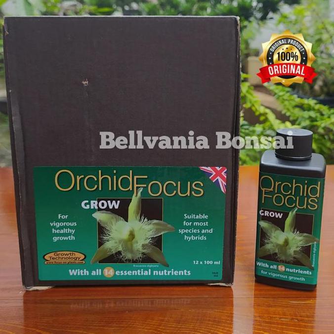 Pupuk Cair Orchid Focus Grow 100Ml Anggrek