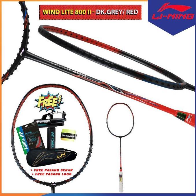 DISKON LINING Wind Lite 800 II Raket Badminton ginal READY STOCK