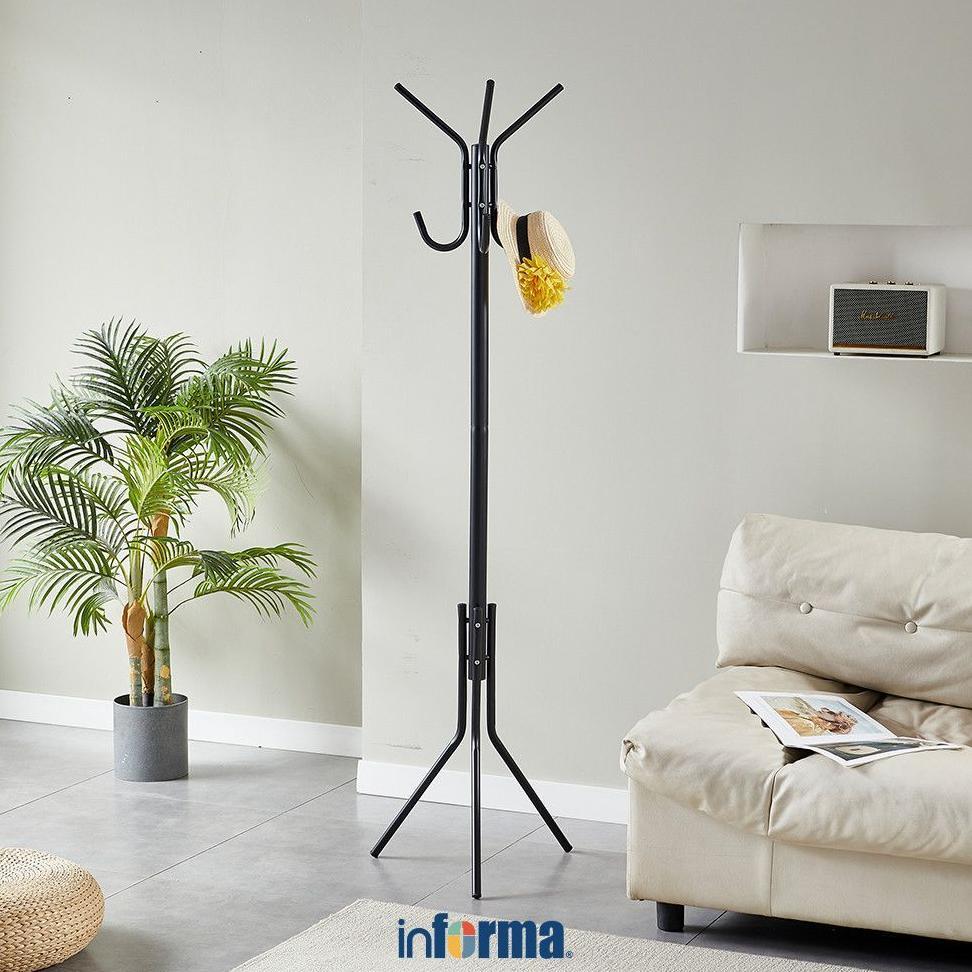 Informa Roger Gantungan Pakaian Stand Hanger Gantungan Baju Berdiri Clothes Organizer Standing Cloth