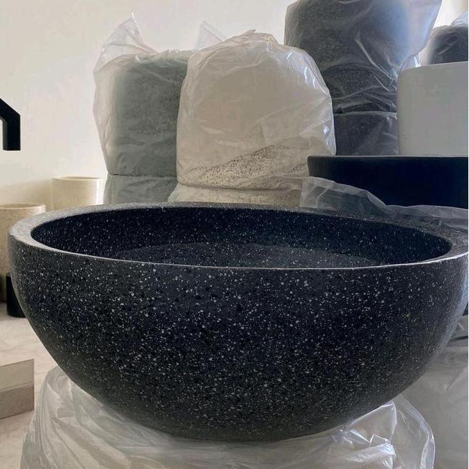 Pot Tanaman Air Terakota Pot Teratai D60T25