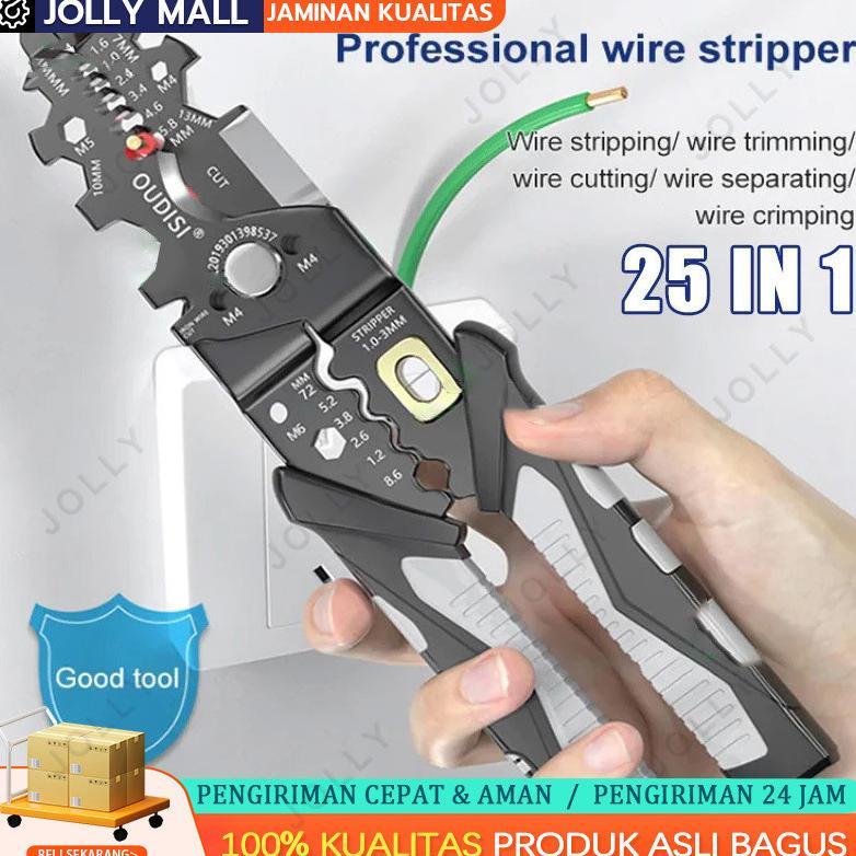 25in1Tang Multifungsi/Tang Potong Kabel Listrik/Tang Serbaguna Multifungsi/Tang Potong Kabel Listrik