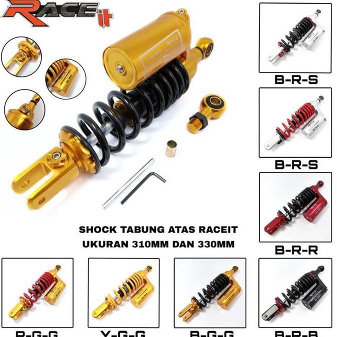 Shock Race It 02 G Sport Edition Shockbreaker Tabung Atas Model Yss Matic Singel Universal 310mm 330