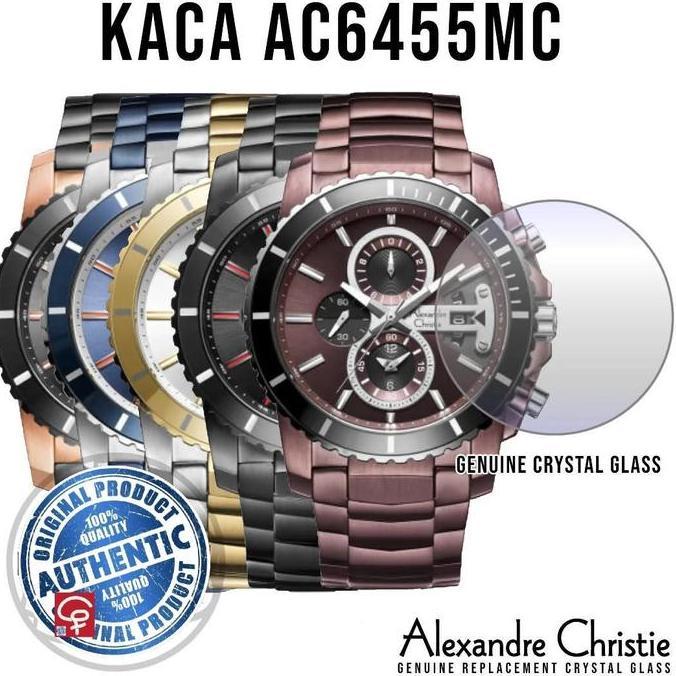 KACA JAM TANGAN ALEXANDRE CHRISTIE AC6455 AC 6455 MC AC6455BF ORIGINAL