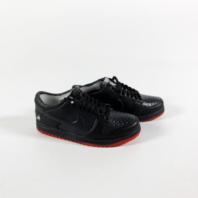 SB DUNK LOW BLACK PIGEON 3D SNEAKERS KEYCHAIN MINIATUR