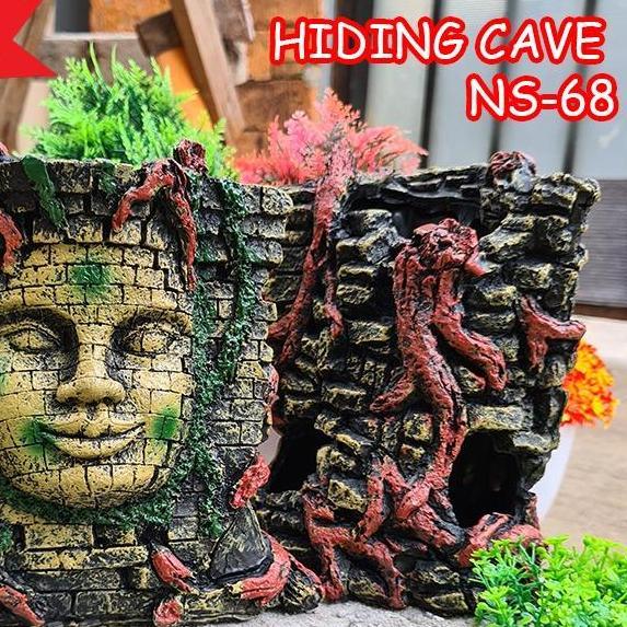HIDING CAVE NOMOY NS-68 REPTILE GECKO BEARDED DRAGON BALL PHYTON