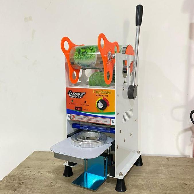 ETON GIMPET CUP SEALER 24 OZ MESIN CUP SEALER  PRES PLASTIK CUP MESIN PRESS GELAS PLASTIK BISA UNTUK