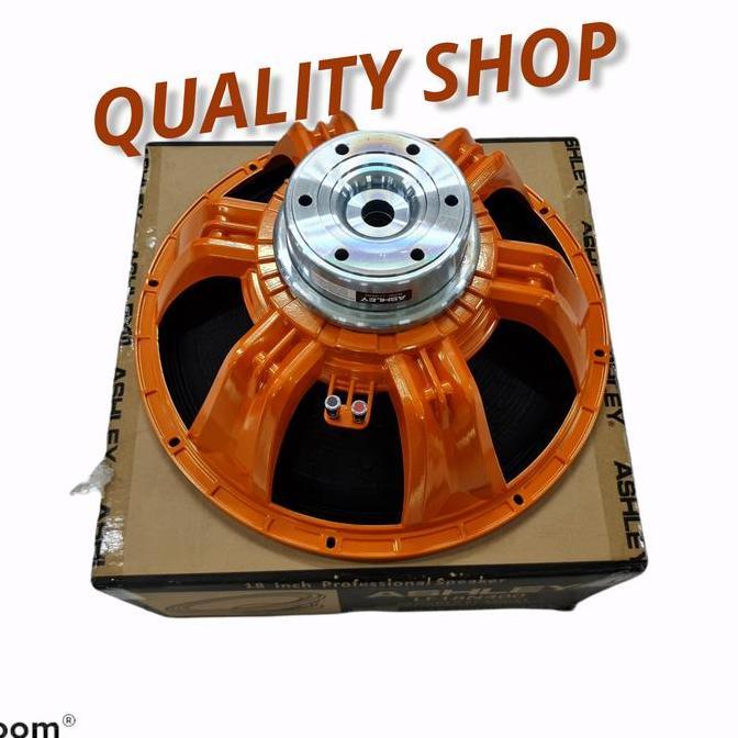 Promo Speaker 18 Inch Ashley Neodymium Voice Coil 4 inch 2000 watt Original Diskon