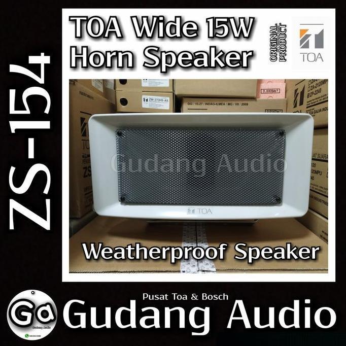 Promo Toa Wide Horn Speaker outdoor ZS-154 Diskon