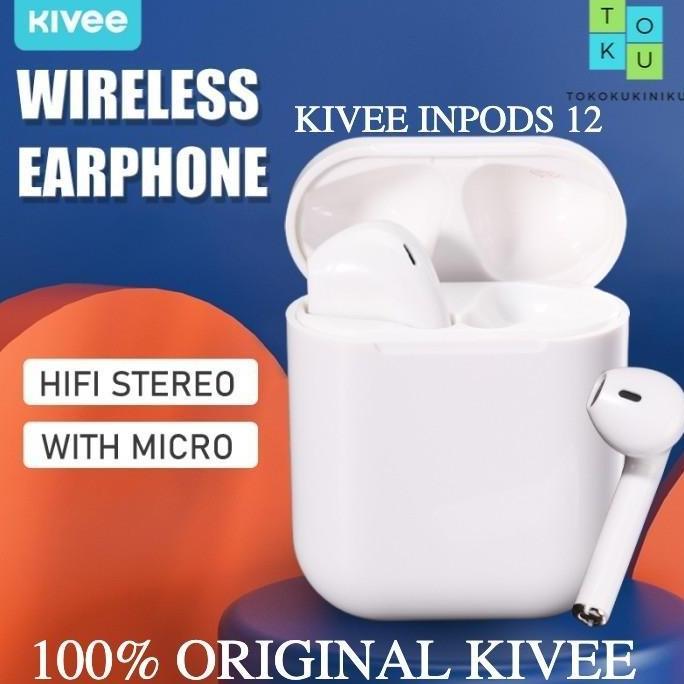 Promo ORIGINAL Kivee X Basike Inpods 12 TWS Headset Bluetooth Earphone Wireless HIFI TW90 Diskon