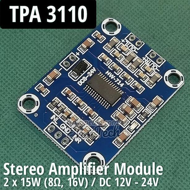 Promo Modul TPA3110 Power Amplifier 2x15W Stereo TPA 3110 Class D Elantech Diskon