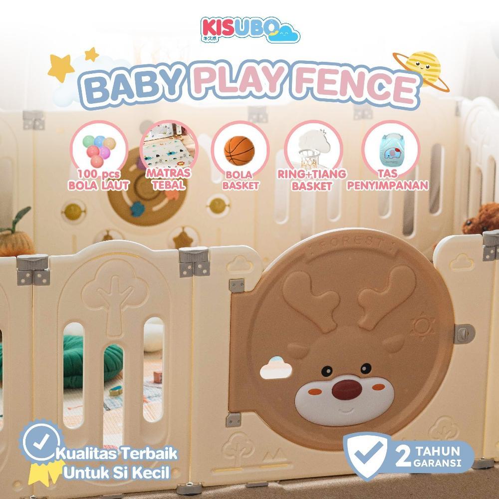 KISUBO READY Pagar Bayi Baby Kids Play Fence Pagar Bermain Anak