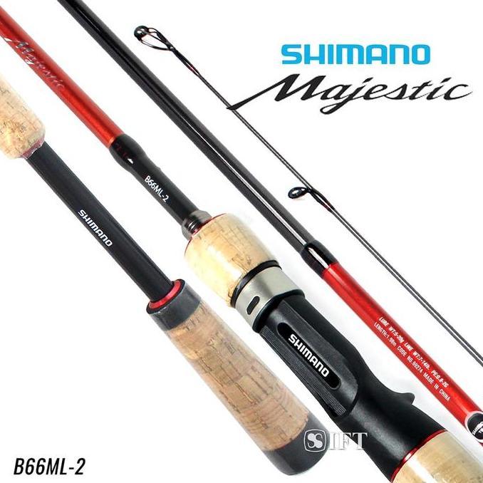 Joran Bc Shimano Majestic | B64Lbfs2 66Ml2 68Lbfs2 610M2 610Mh2 | Baitcasting | Resmi