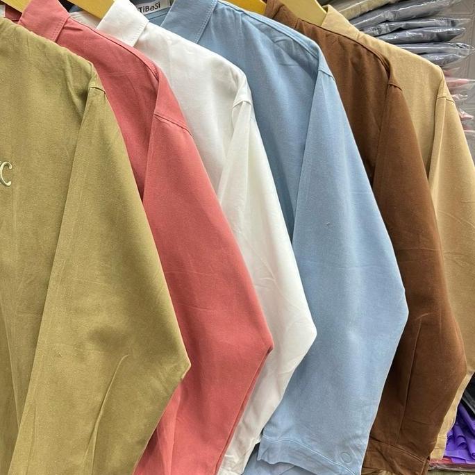 TIBESI 9338 - KEMEJA SOFT JEANS CC PREMIUM WANITA - ADEM DAN NYAMAN BANGET