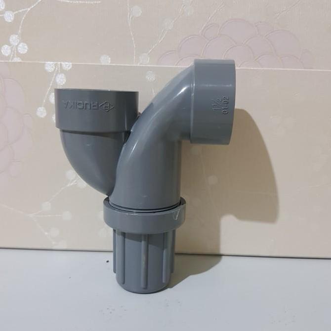 pipa PVC rucika Ptrap PVC rucika 3"