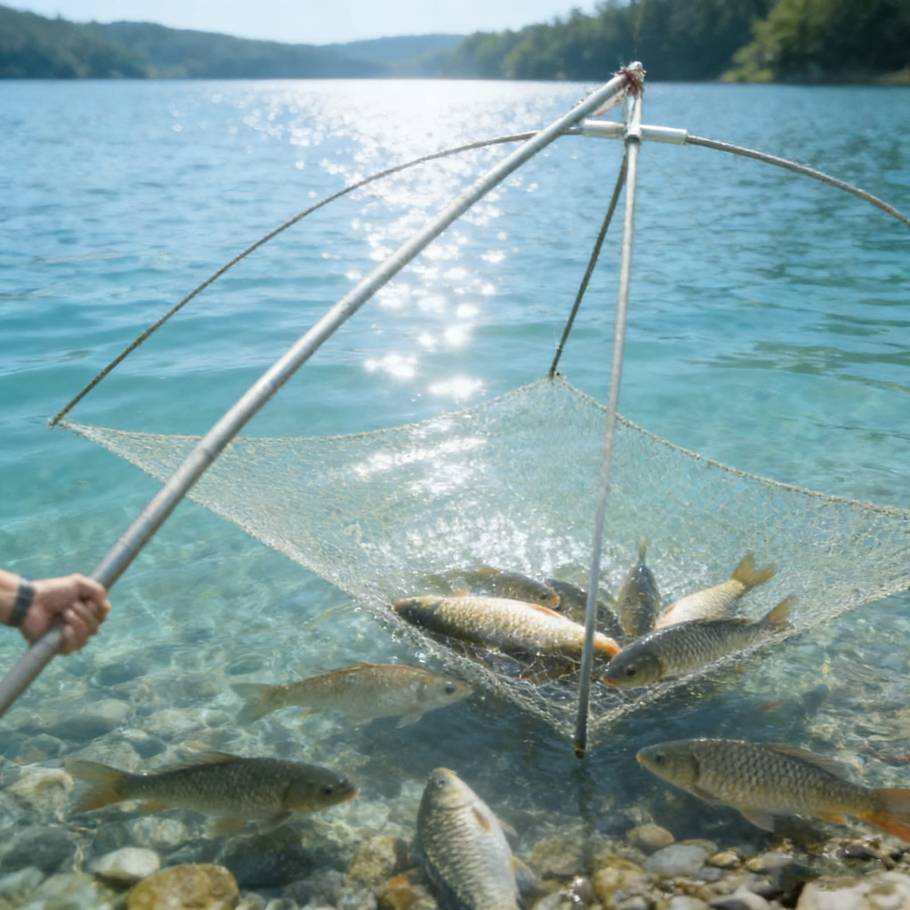 jaring tangkul ikan | jaring anco lubang 3/4inch  tebal RK super kualitas premium siap pakai