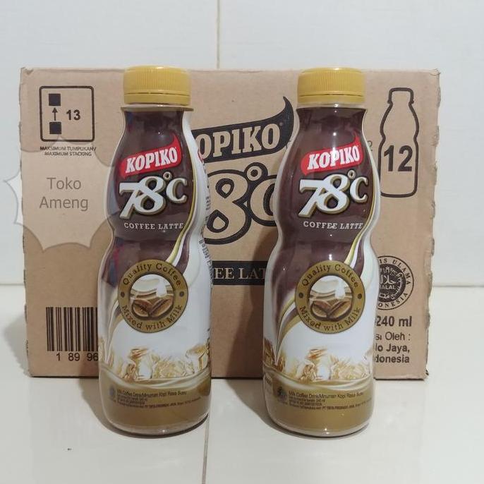 Ready Kopiko 78 Botol 240ml - 1 Dus (12pcs)