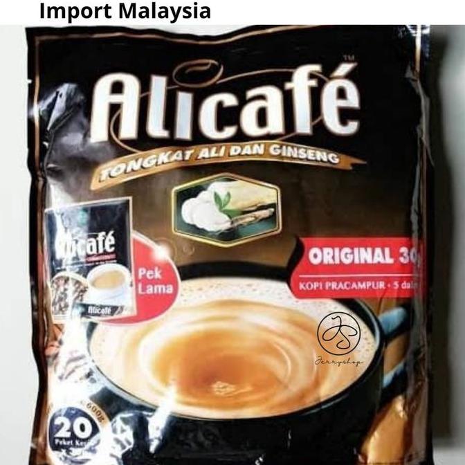 Ready Alicafe Tongkat Ali dan Ginseng Ali Cafe Original Malaysia