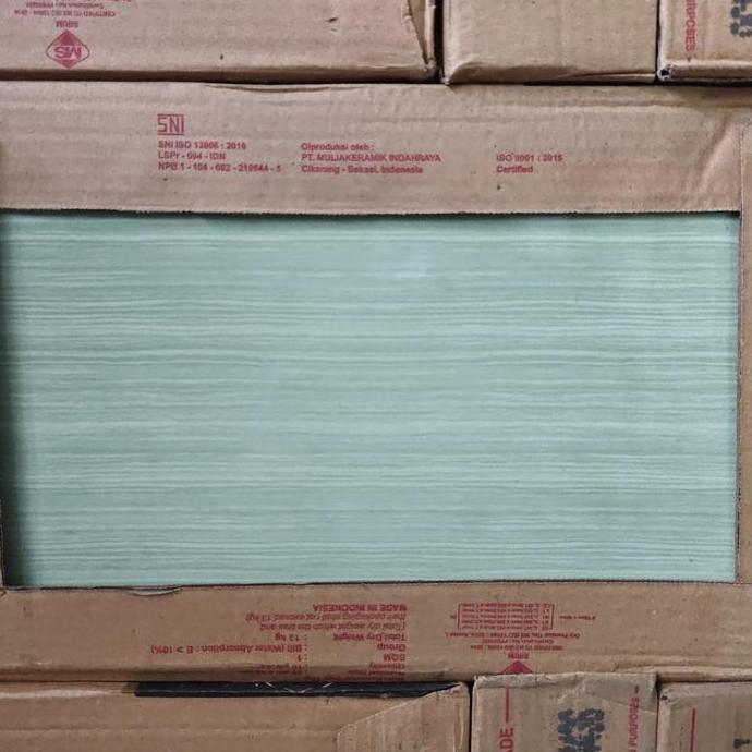 KERAMIK DINDING MULIA 25X40 HIJAU