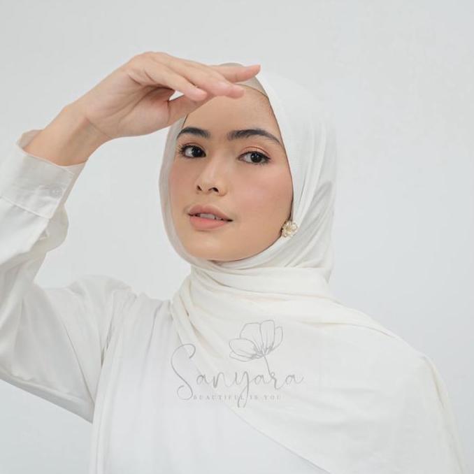 Terbaru Laris, Pashmina Rayon Spandex Airflow Premium Sanyara Series