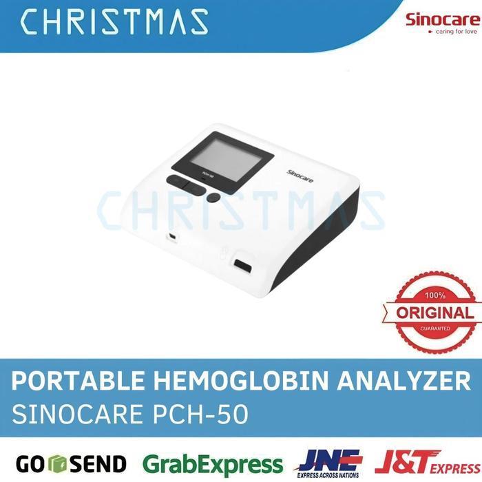 Sinocare PCH-50 Portable Glycosylated Hemoglobin Analyzer HbA1c / Alat Cek Gula Darah Blood Glucose 