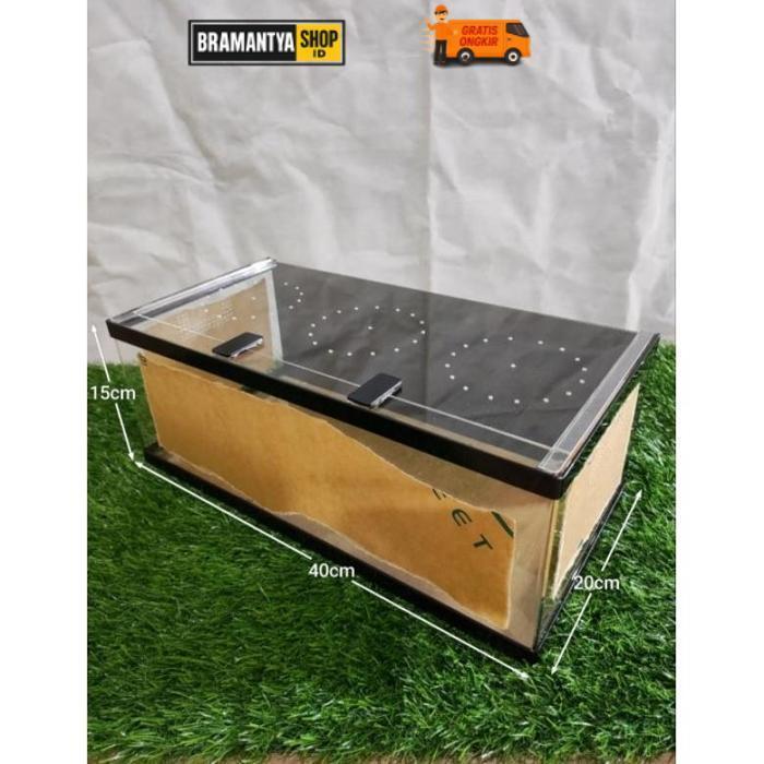Quality Akrilik Box Reptil / Kandang Hewan