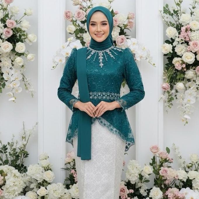 Baju Kebaya Wanita Untuk Pesta / Kebaya Wisuda Modern / Atasan Kebaya Premium / Kebaya Kondangan