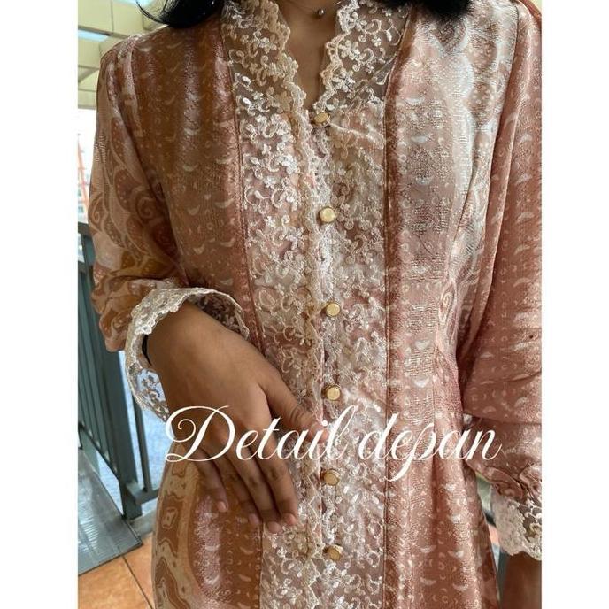 Kebaya  kutu baru batik & lilit Wanita - setelan kebaya kutu baru