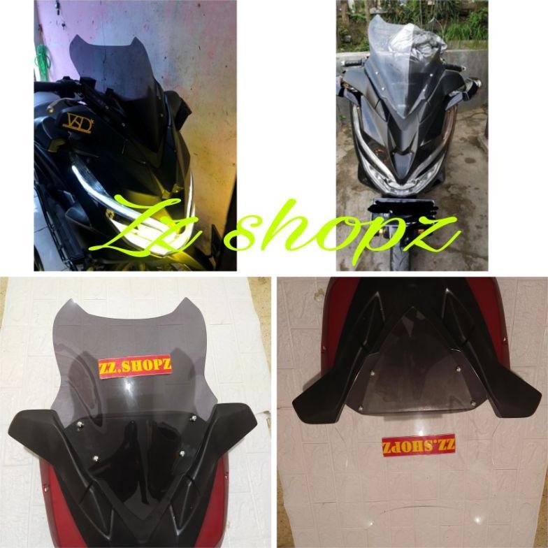 Winsil tameng pcx 150 lokal 2018 mhr Visor tameng pcx 150 windshield tameng mhr pcx 150 lokal
