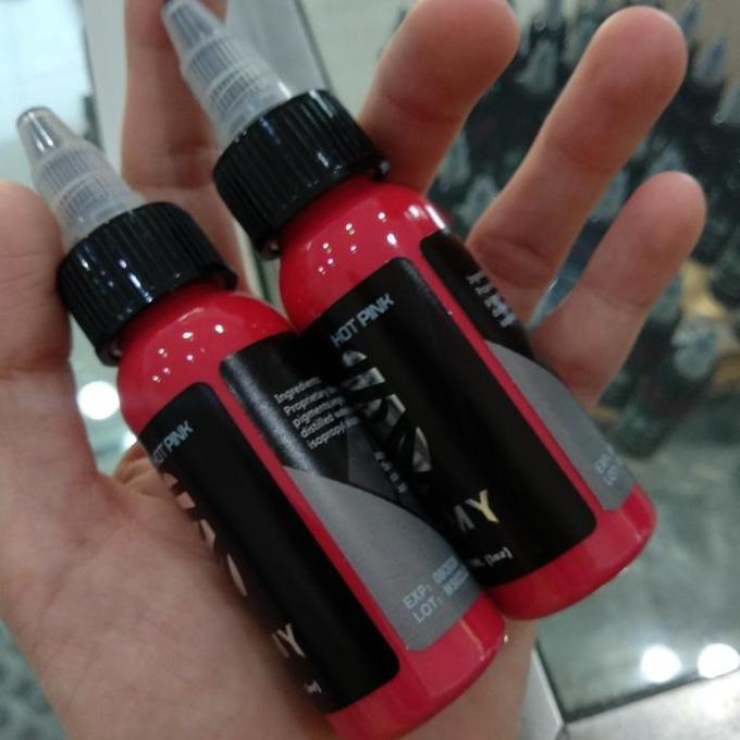 Mummy Tattoo Ink Hot Pink 1Oz - Tinta Tattoo Mummy Warna Hot Pink Size 1Oz Kualitas Terbaik Harga Te