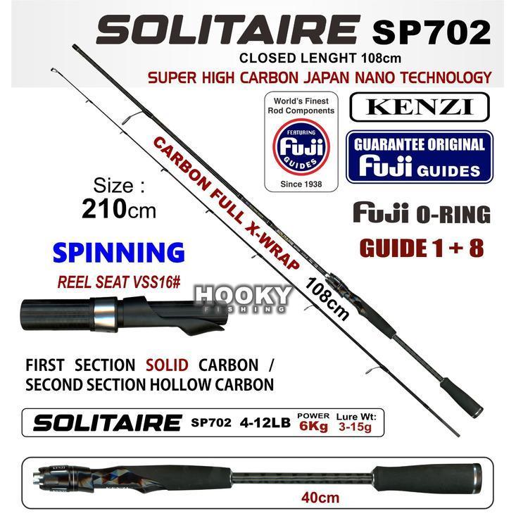 Joran Kenzi Solitaire Spin 702 | 210 Cm Original Dan Terpercaya