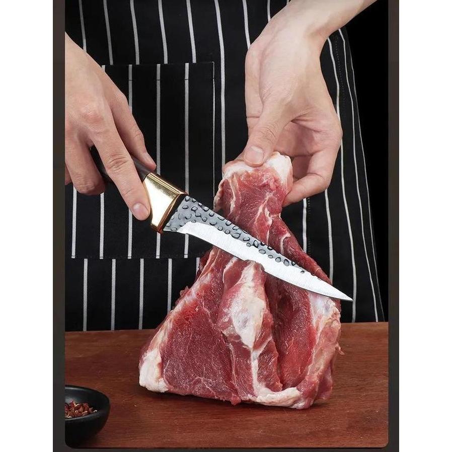 Tahan Lama Pisau Dapur 1Set Lengkap Super Tajam Baja Asli Daging Dapur Ori Japan 3Pcs Pisau Set Dapu