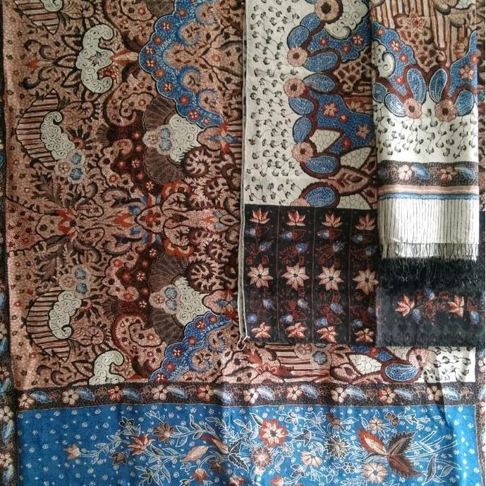 Kain batik sarimbit couple batik fariza cirebon sutra ATBM baron tulis