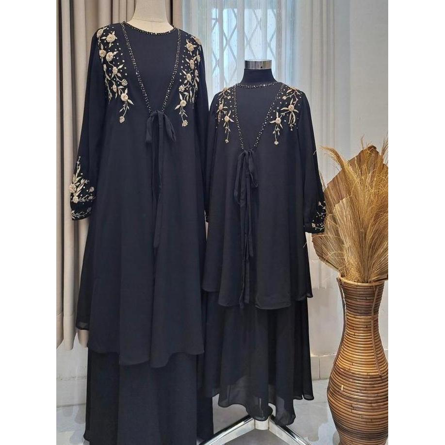 Limited, Sorina Dress Gamis Sarimbit Keluarga D-402 F By Nesty Collection