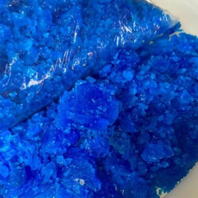 Terusi / brusi / Cooper sulfat / prusi / cupri pembersih kolam ecer