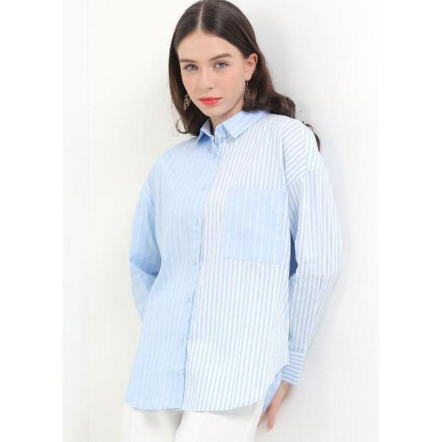 Hush Puppies Kemeja Wanita Paulina Blue