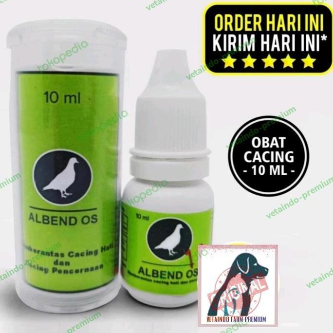 Brixd- Albend Os Vitarest Obat Cacing Burung Merpati Unggas Ayam Bebek Kicau3