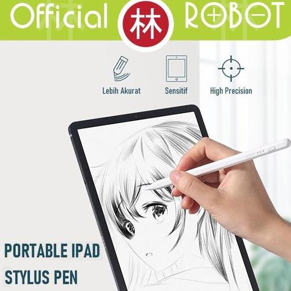 TERBARU - Robot RSP100 Active Stylus Pen Capacitive iPad