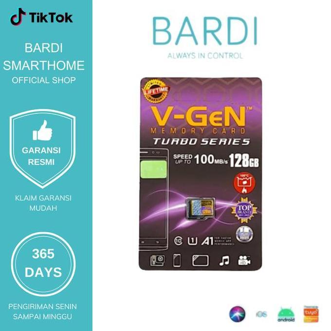 Rhqctwpn73- V-Gen Microsd Turbo Series 128Gb Class 10 - V-Gen Micro Sd Original