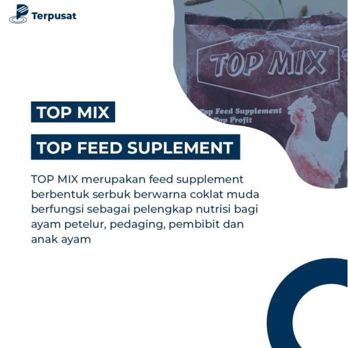 Brixd- Per 500 Gram Top Mix Campuran Pakan Ayam