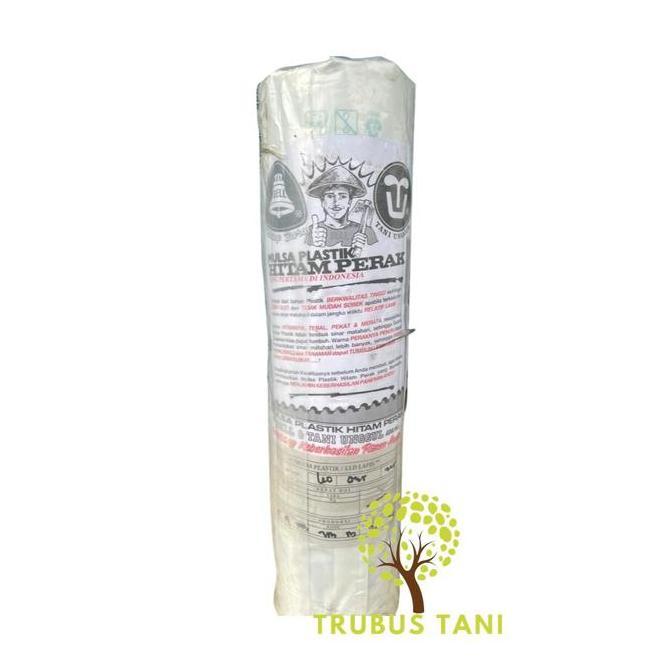 Gaerdenpic- Mulsa Bell 1/2 Roll 9Kg - Lebar 120Cm - Plastik Mulsa Hitam Perak Mulsa Silver Plastik P