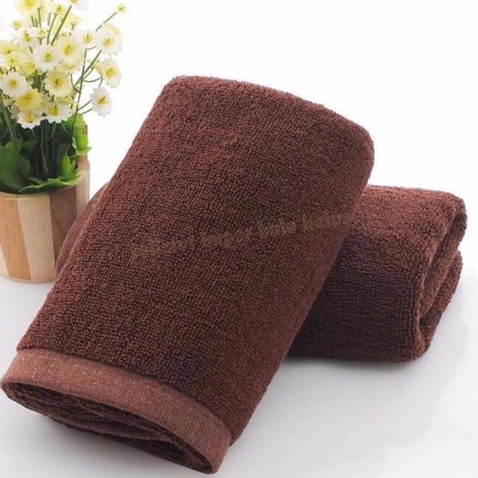 Handuk Mandi Dewasa Handuk Polos Dewasa Ukuran 70x140 cotton 100%