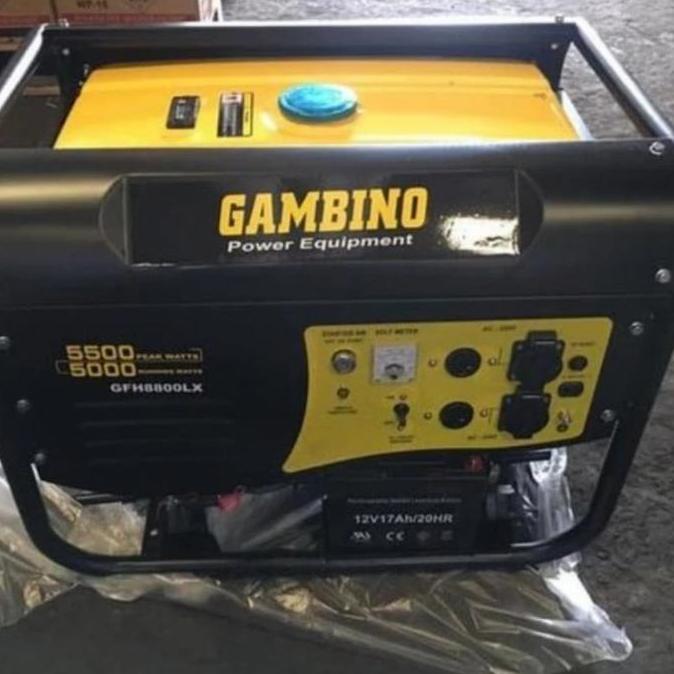 *#*#*#] Genset Gambino 5000 watt GFH 8800 LX Japan