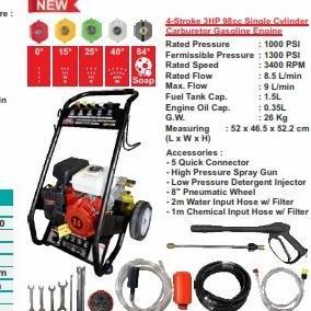 }}}}}}] Jet Cleaner Bensin WIPRO QH 135 B / Mesin Cuci Motor Mobil Bensin