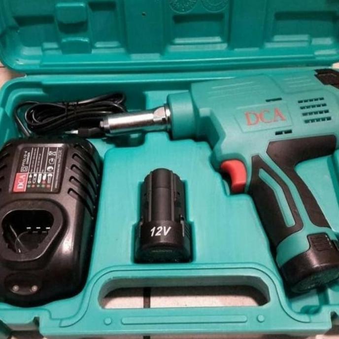 Ready oke] DCA Mesin Rivetter CORDLESS 12V Cordless Blind Rivetting Tang Rivet