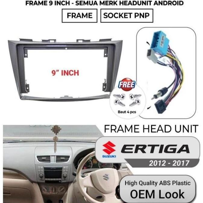Frame Ertiga Android 9 Inch Ertiga / Android 9 Inch Swift Best Seller