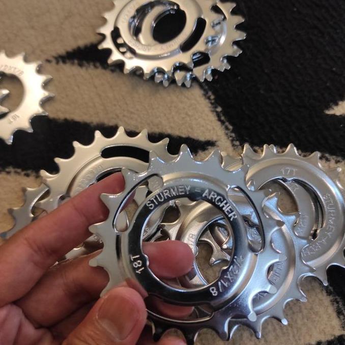 Promo single COG 16T, 17T, 18T, 19T, 20T Original Sturmey Archer Diskon