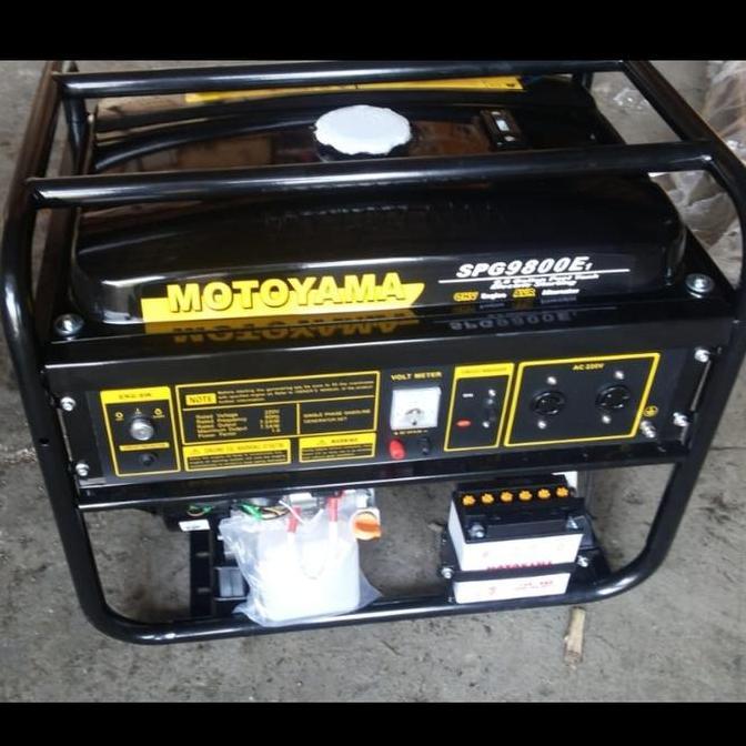 Termantab] Genset Motoyama 9800 E1 Generator Motoyama
