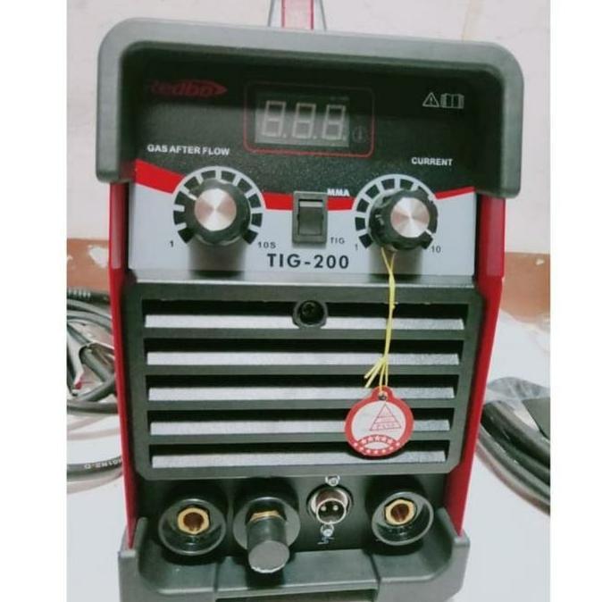 Ready oke] Mesin Las Argon REDBO TIG 200 A Mesin Las Inverter Trafo Las Argon