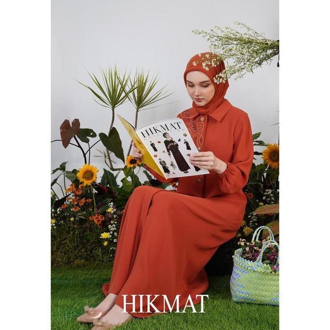 Sale Hikmat Fashion Original A1249 Abaya Hikmat Noerbutikmuslim